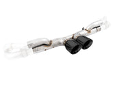 AWE Center Muffler Delete for Porsche 991.1 / 991.2 GT3 / RS - Diamond Black Tips - Primary